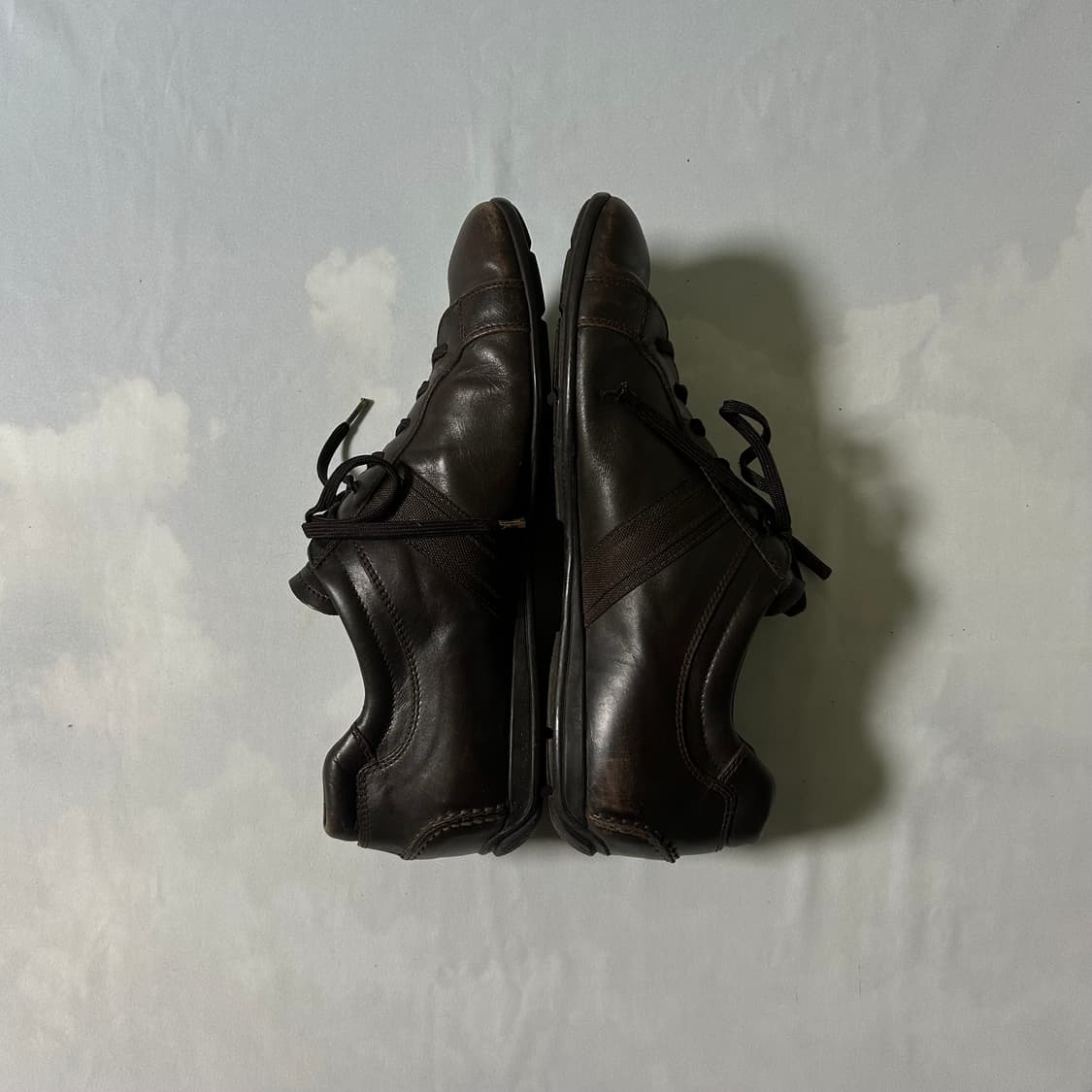 Prada sports leather sneakers 상품이미지3