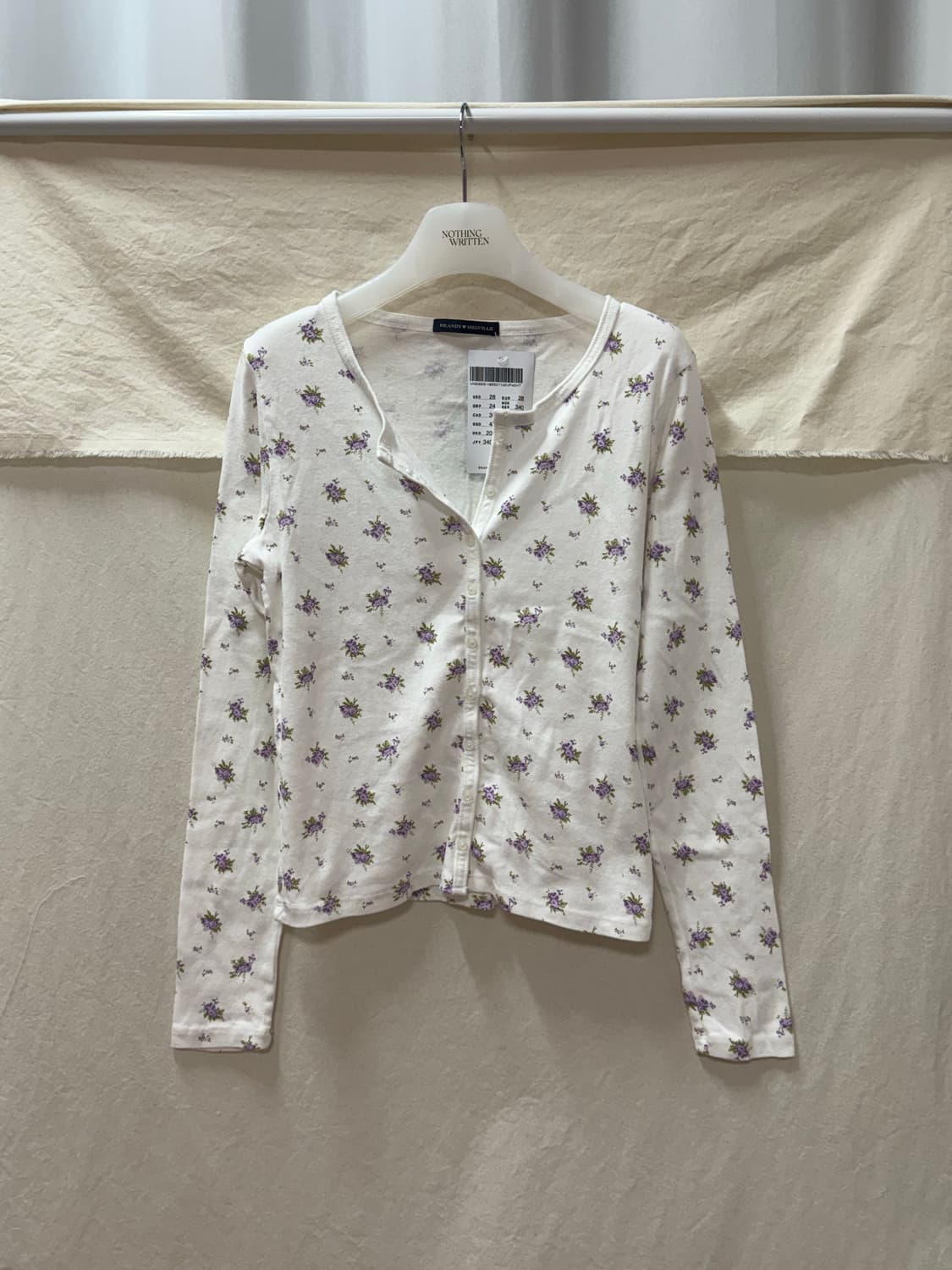 브랜디멜빌 플라워 가디건 상품이미지1