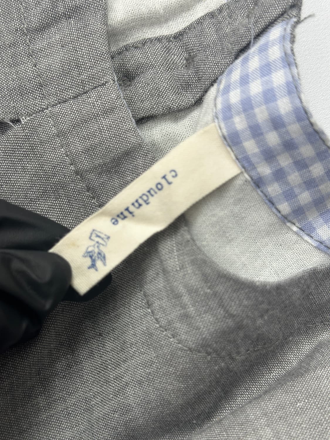 🫧하구미의 민트 스트라이프 봄 작업실룩 코디세트🫧 원피스 레이어드 상품이미지8