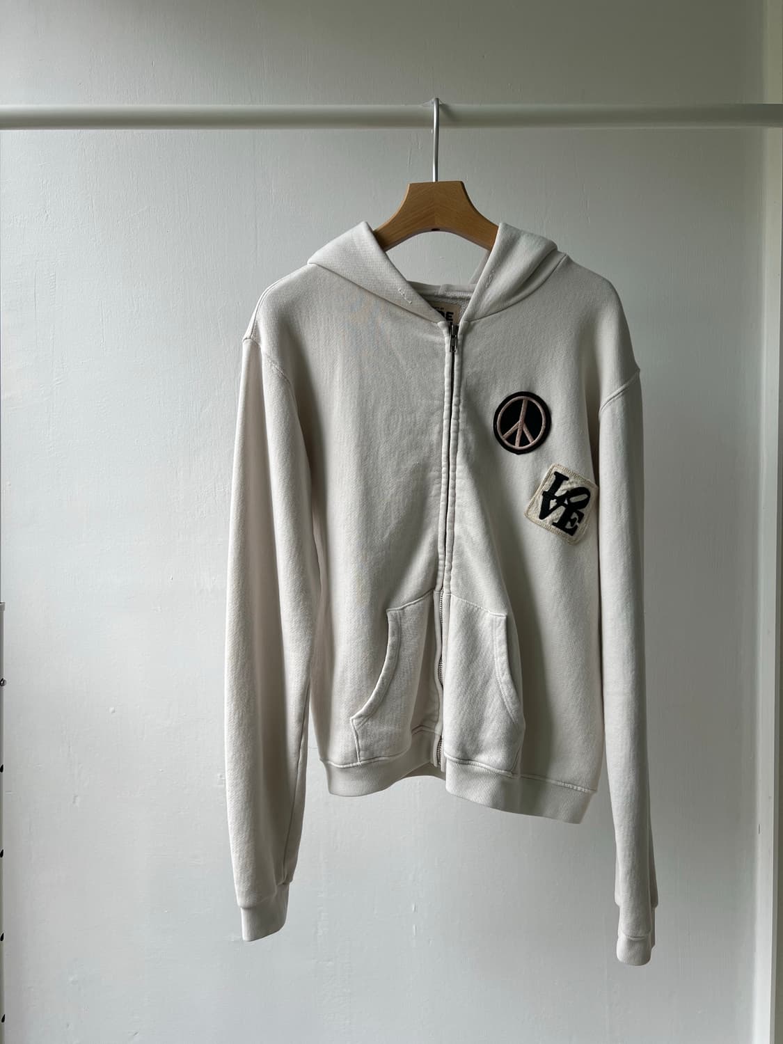 에크루 madeworn 메이드원 후드 집업  상품이미지5