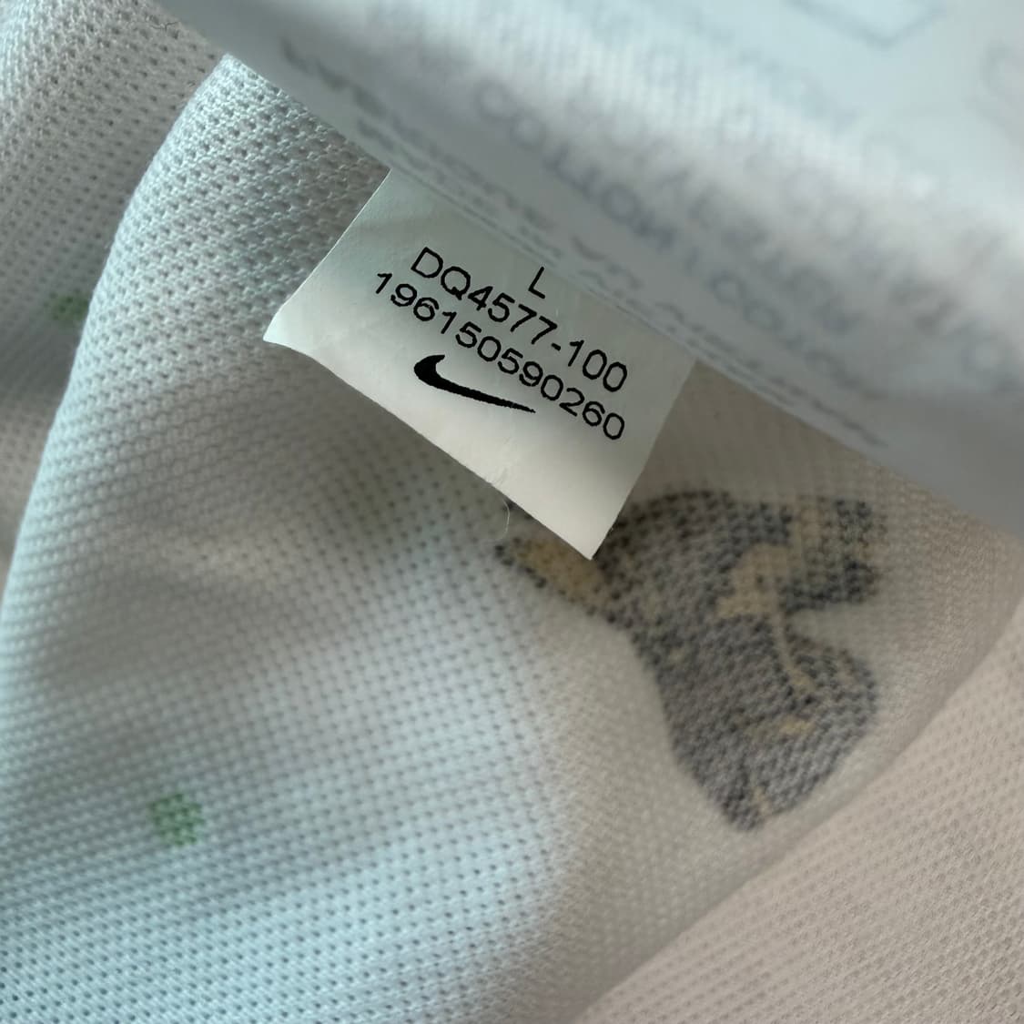 Nike 도베르만 도트 패턴 올오버 슬림핏 테니스 폴로 셔츠 상품이미지4