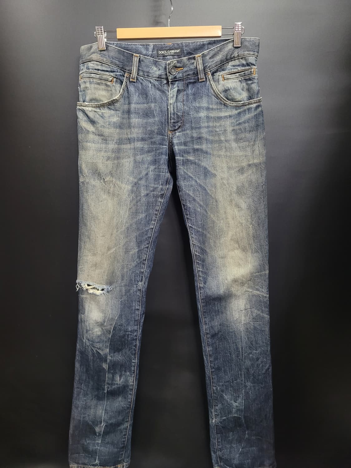 DOLCE AND GABBANA 돌체앤가바나 빈티지 데님팬츠 상품이미지1
