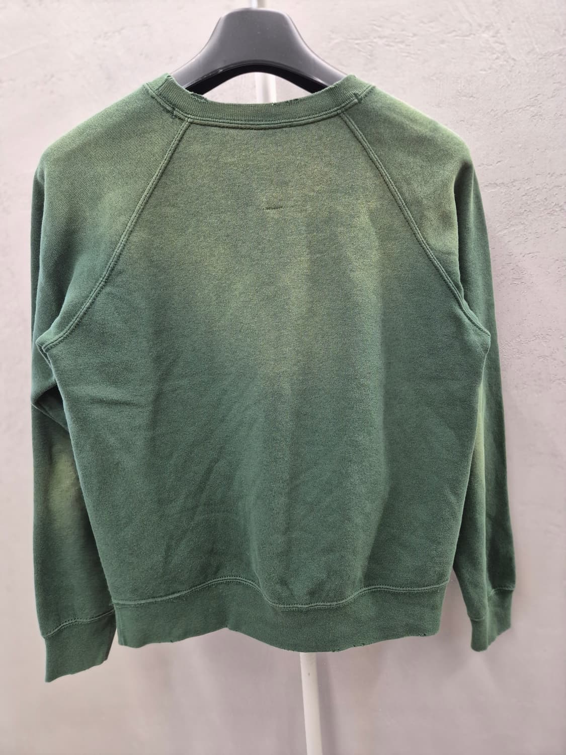 와일드동키 마이애미 데미지 맨투맨 그린 XS 상품이미지3