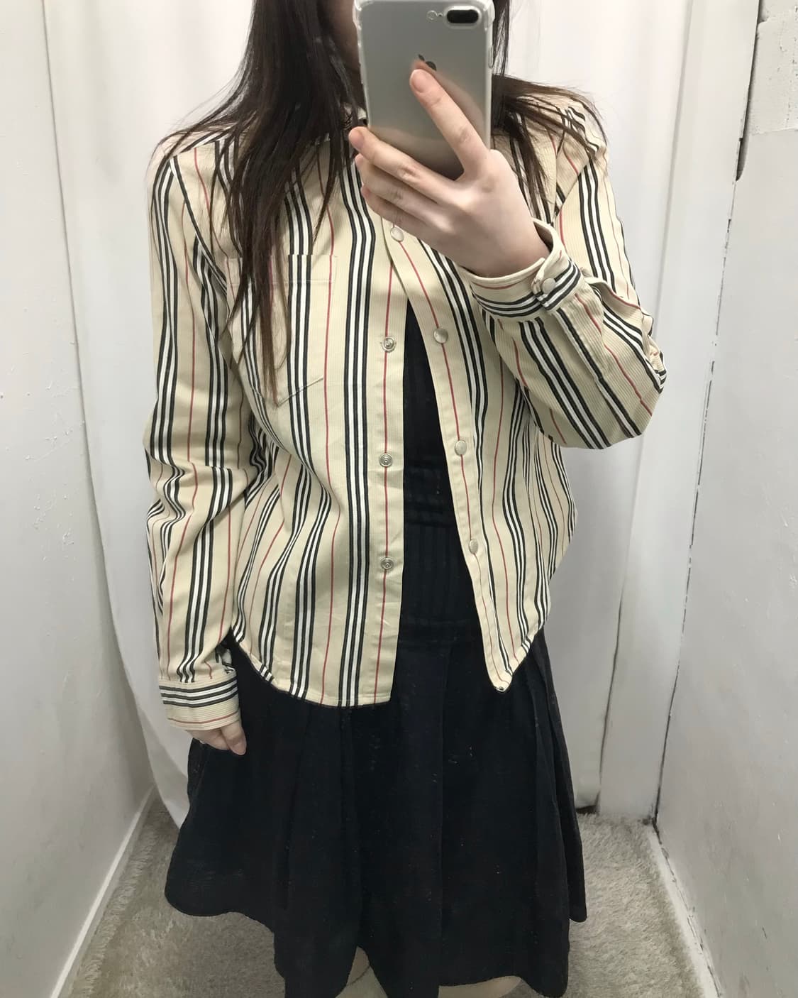 버버리 스트라이프 자켓 셔츠 상품이미지2