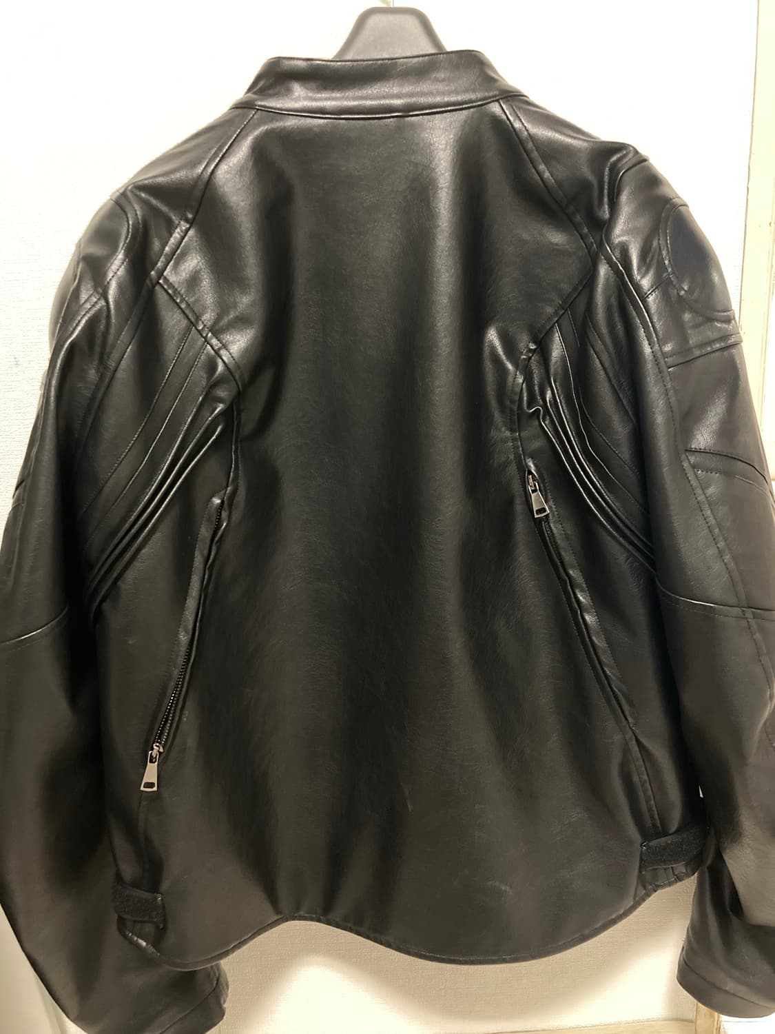 [XL] REGEN ZONE 바이커 레더 자켓 상품이미지4