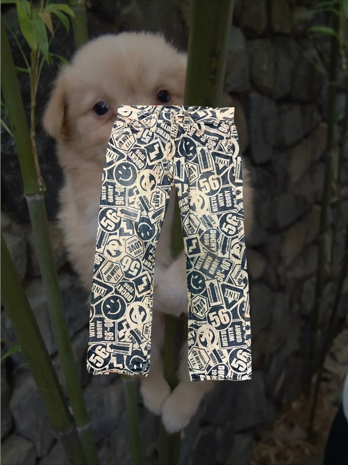 CO&LU Rock Funki pants 데님 팬츠 y2k 힙 JPN 상품이미지1