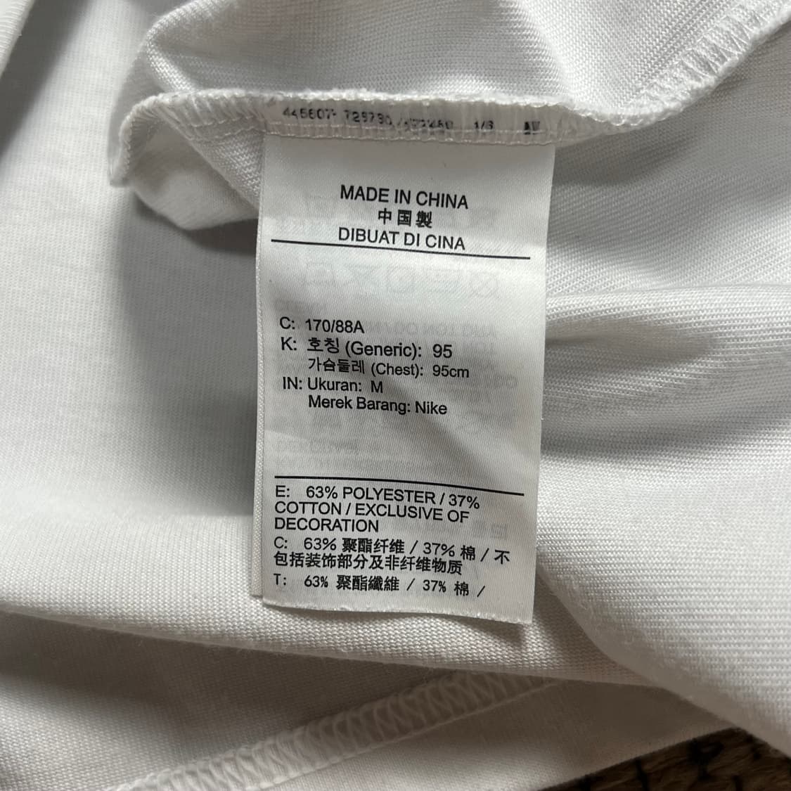 나이키 ACG LBR 렁스 반팔 티셔츠 화이트 M 상품이미지4