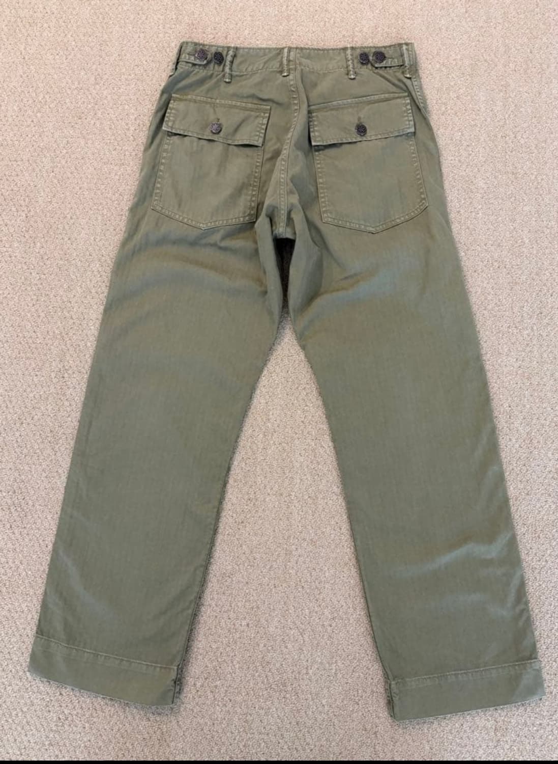 더블알엘 RRL 헤링본 퍼티그 민트급(28-30) 상품이미지4