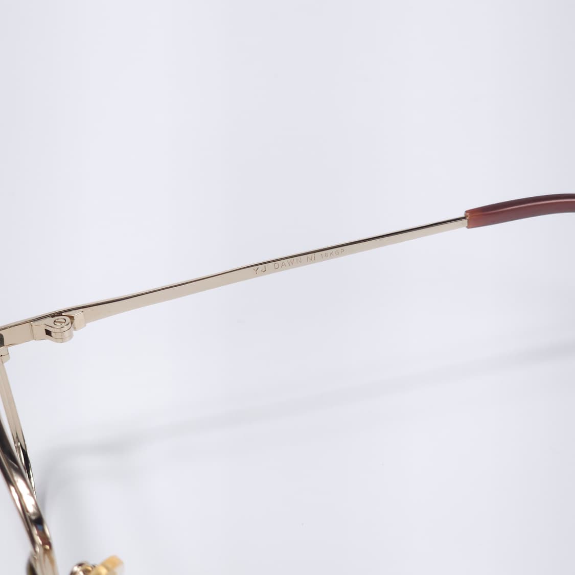90's 18K 도금 올드빈티지 안경 상품이미지5