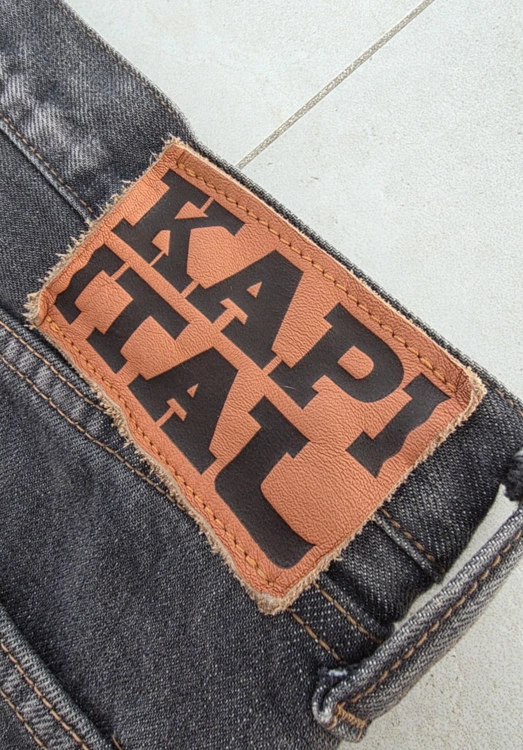 [34]캐피탈 젬스톤 14oz 몽키시스코 흑청 상품이미지4