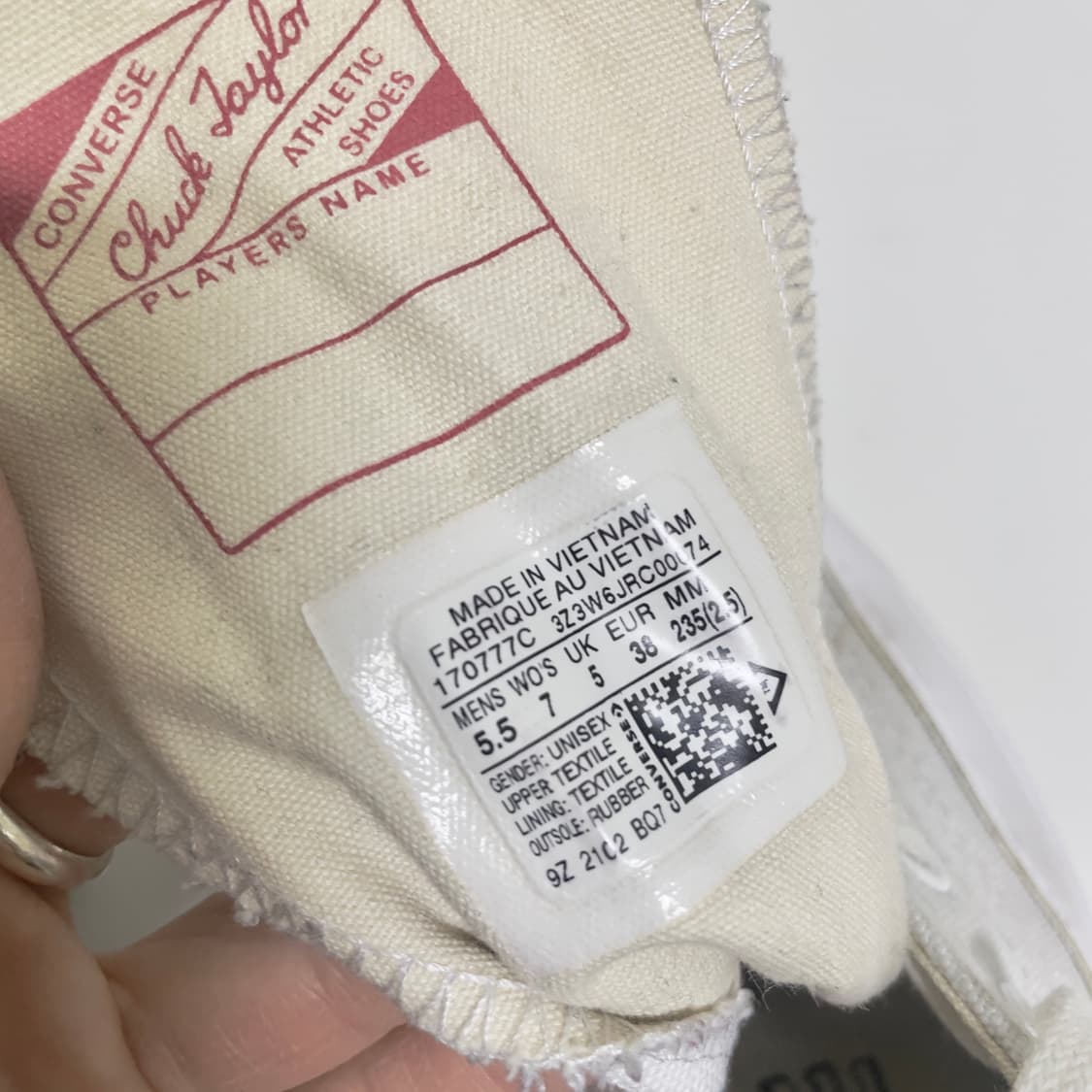 [235] 235-240 컨버스 런스타 하이크 하이 올화이트 상품이미지8