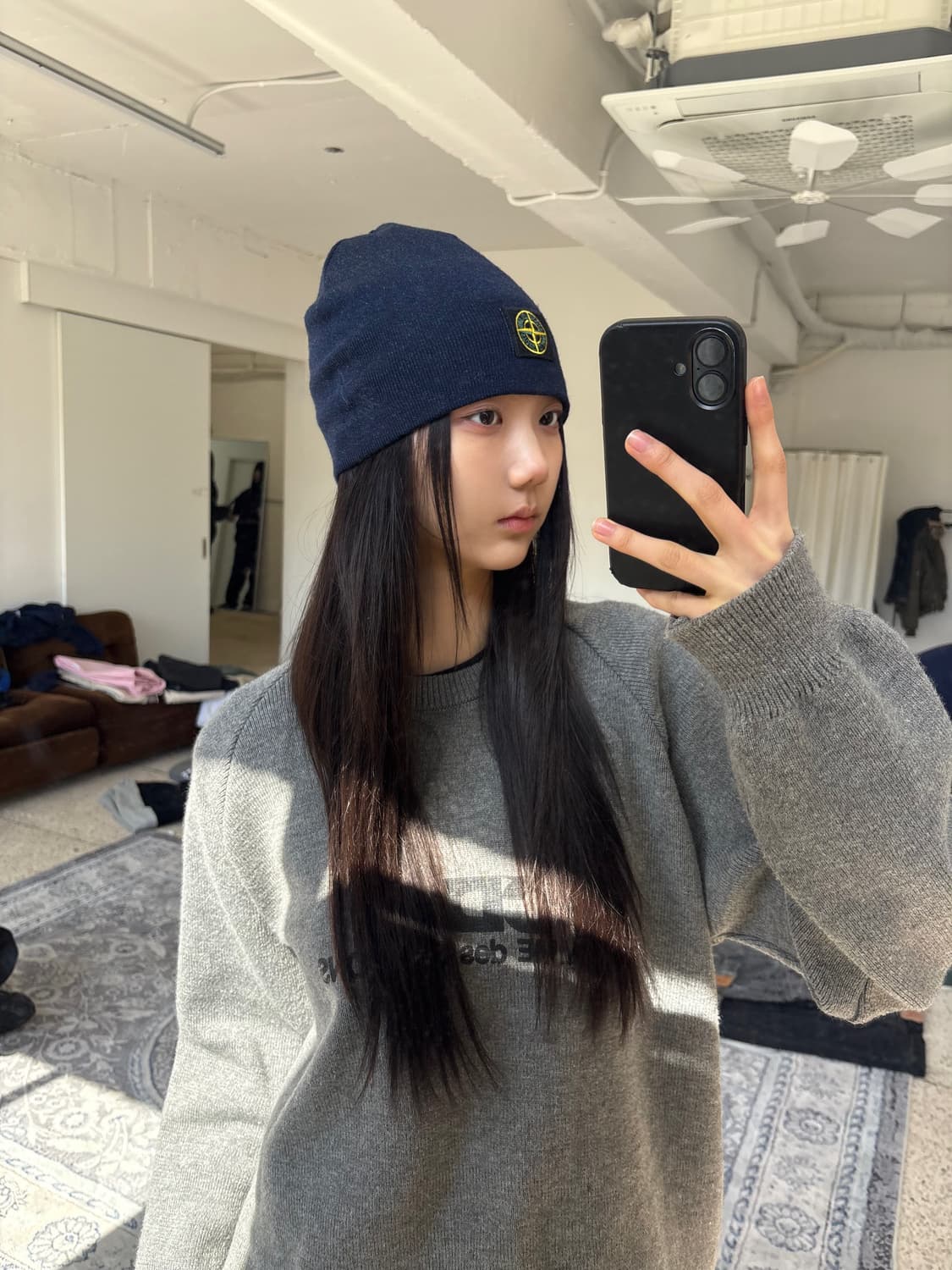 Supreme X Stone Island 비니 상품이미지5