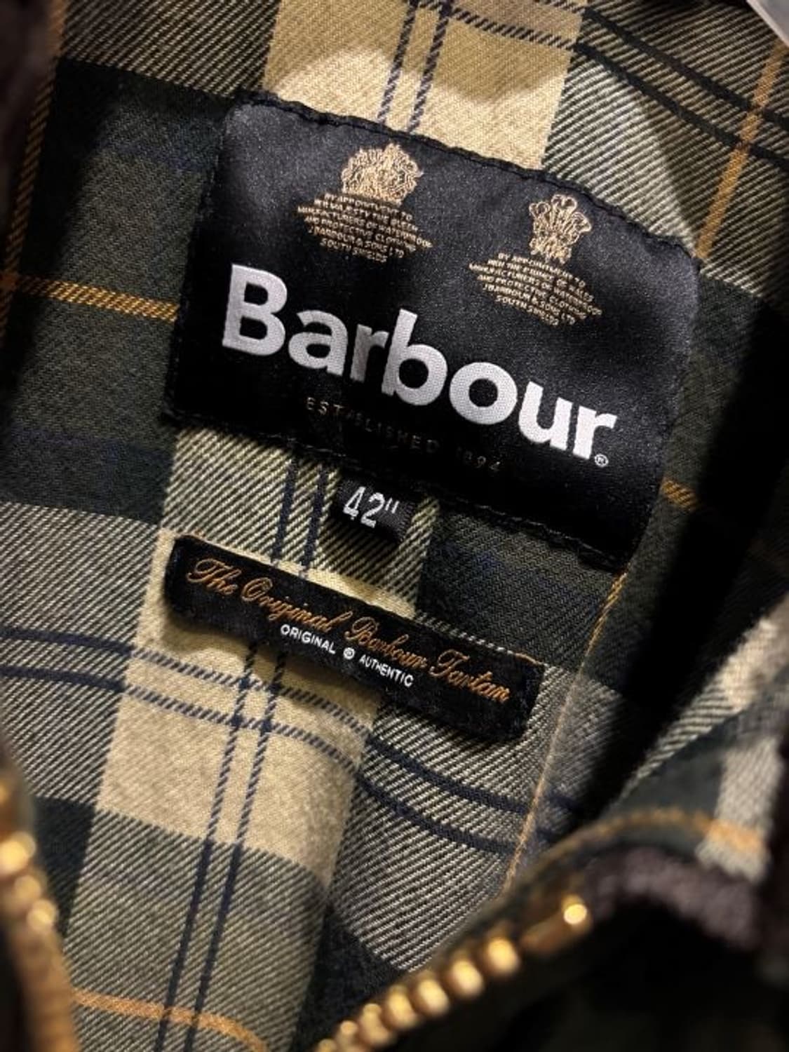 24FW바버(Barbour)X빔즈(BEAMS)별주 올드 비데일 워싱버젼 상품이미지6