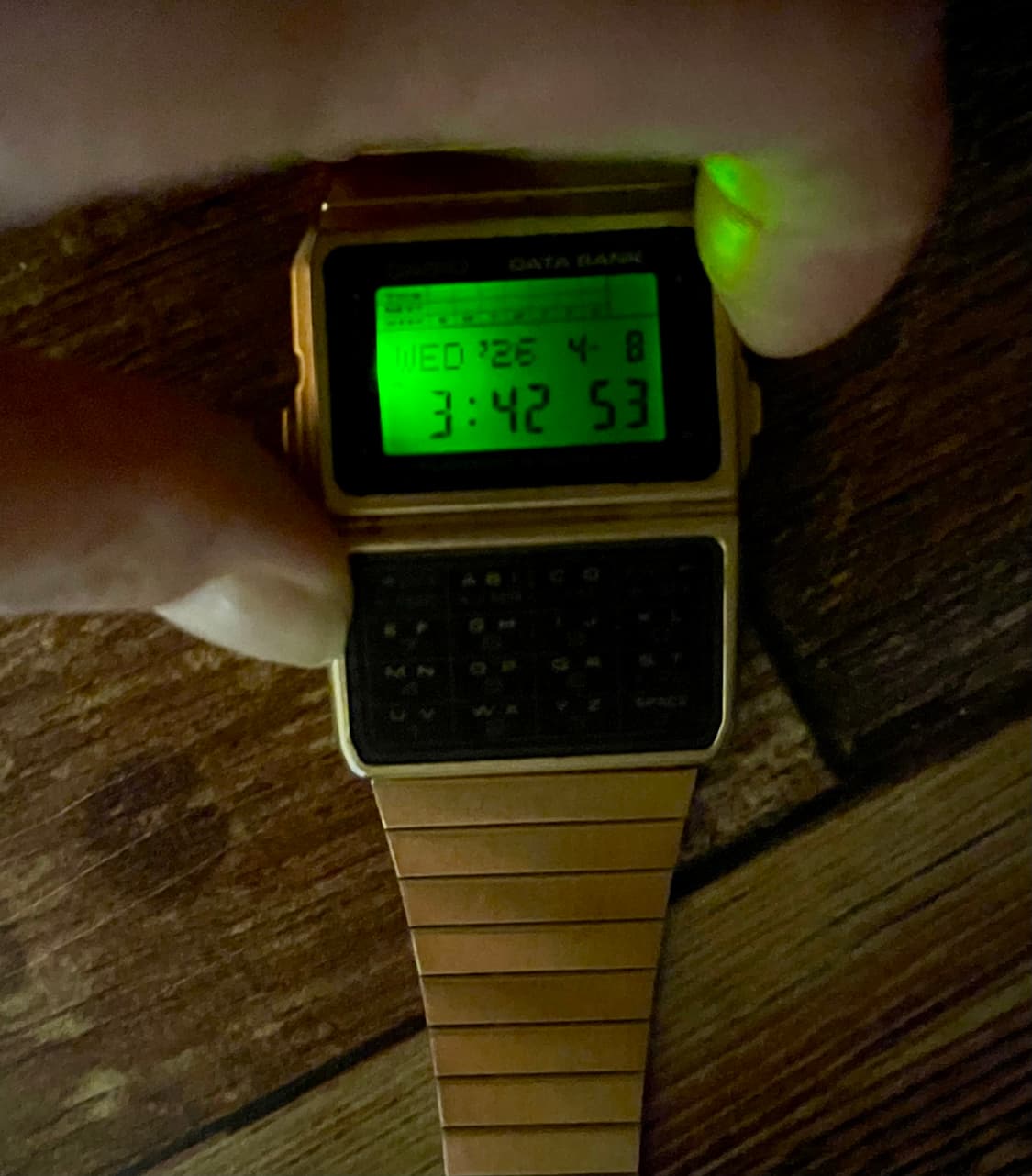 Casio 카시오 데이터뱅크 골드 DBC-610 상품이미지10