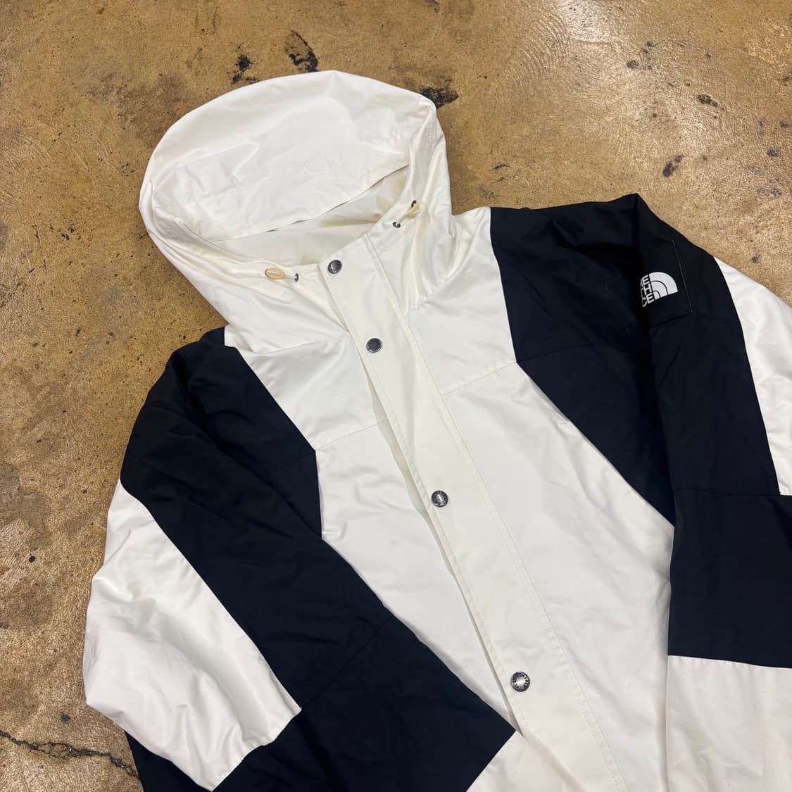 [정품/XL,105] 노스페이스 화이트라벨 배색 바람막이 자켓 b14 상품이미지1