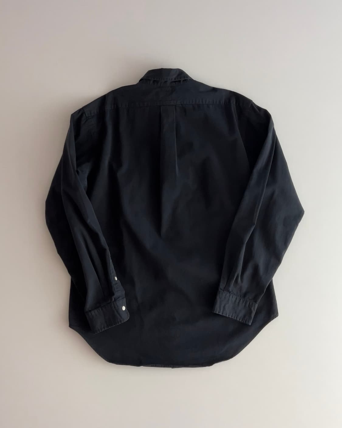 폴로 랄프로렌 블랙 솔리드 셔츠 M 상품이미지5