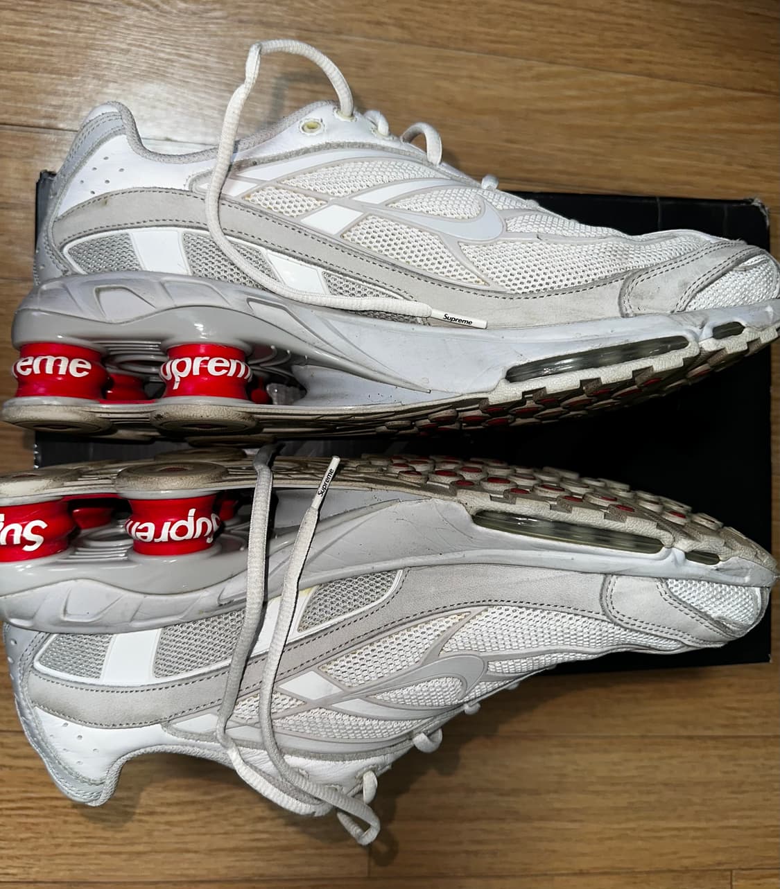 슈프림 나이키 샥스라이드2 화이트 상품이미지5