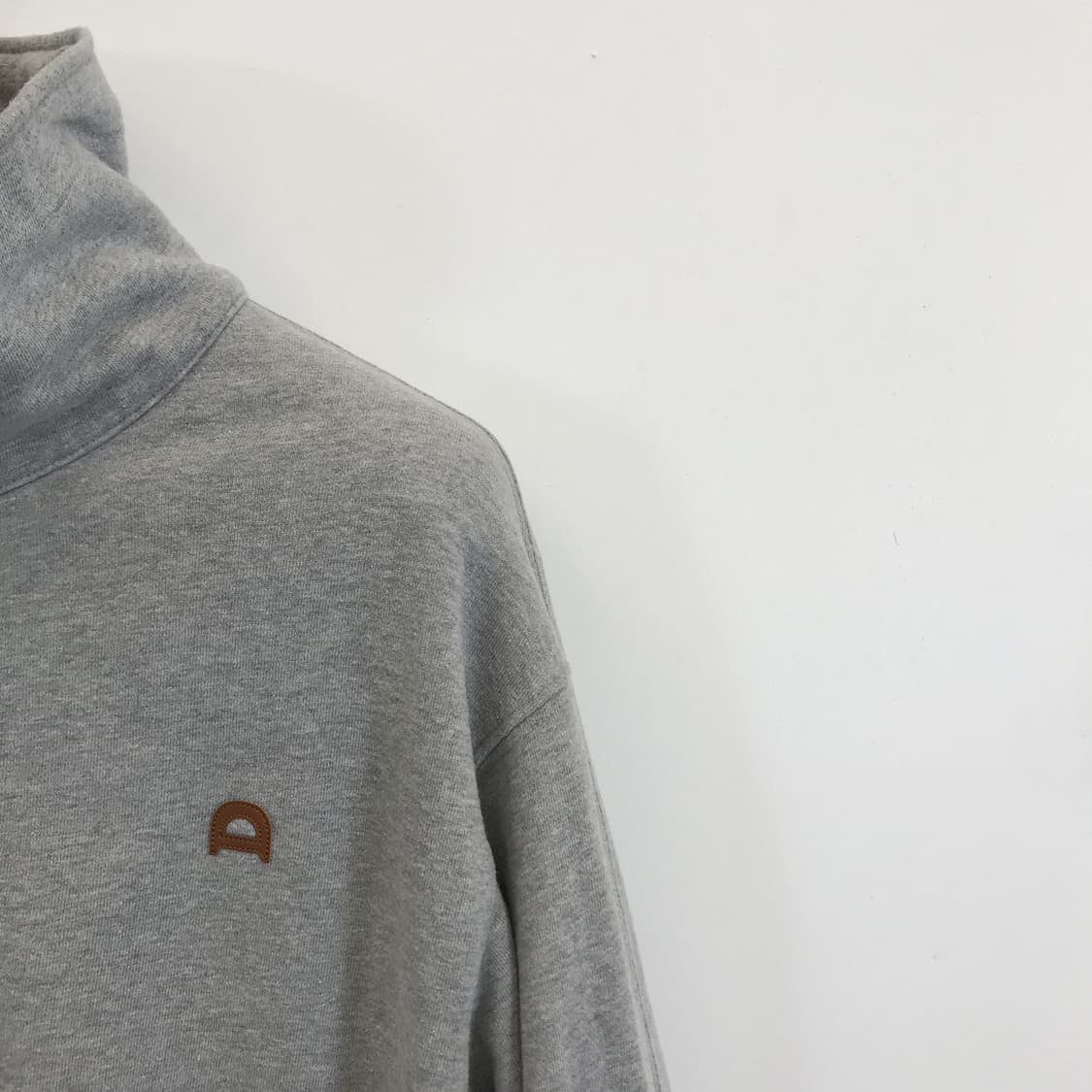 DUNST 던스트 레더로고 하프집업 [XS] 상품이미지2