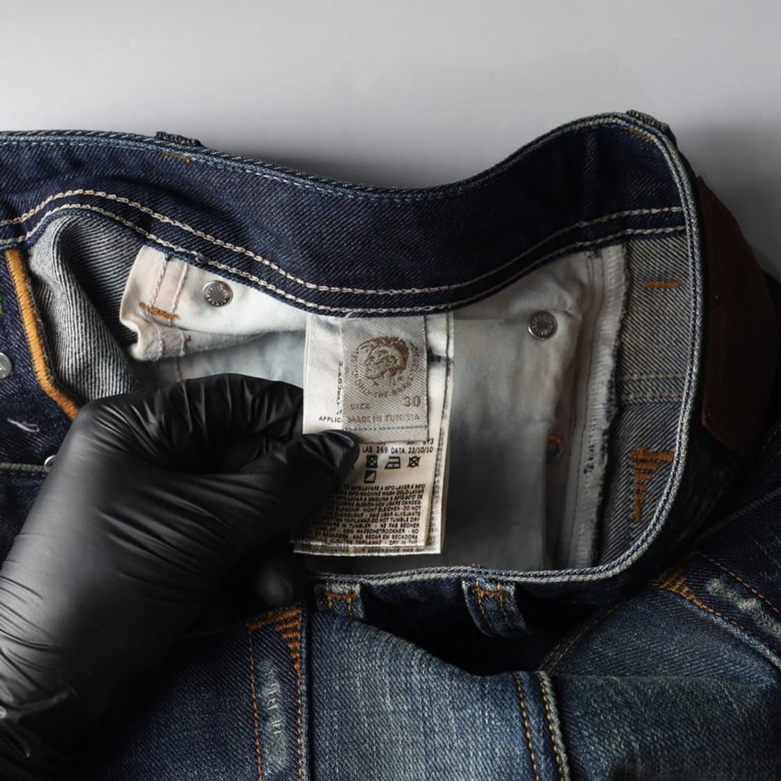 디젤 사파도 008Y3 레귤러 슬림 스트레이트 데님 30 상품이미지7