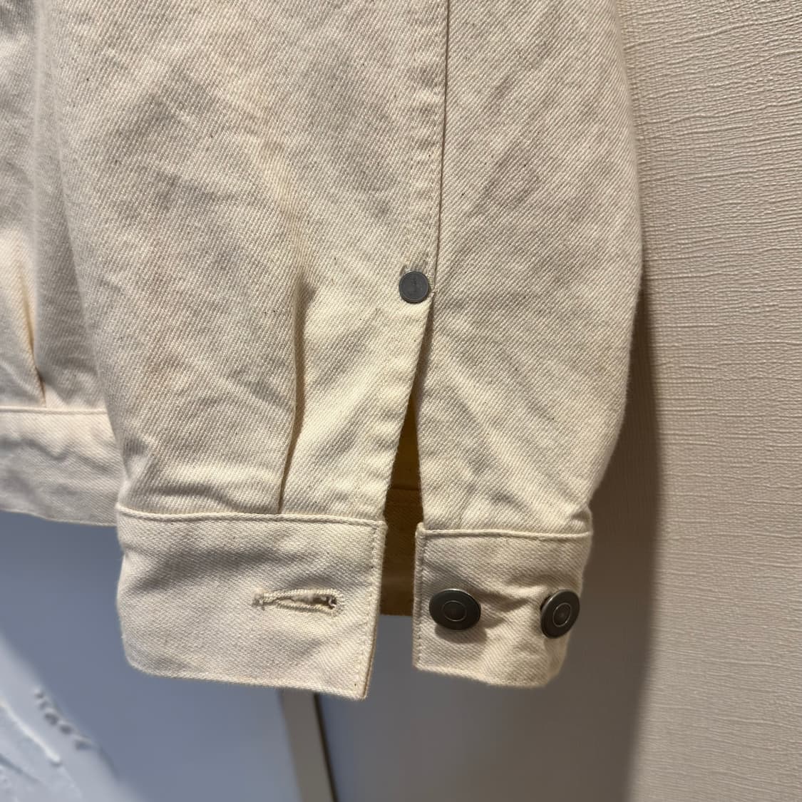 Type2 베이지 데님자켓 사이즈1 상품이미지3