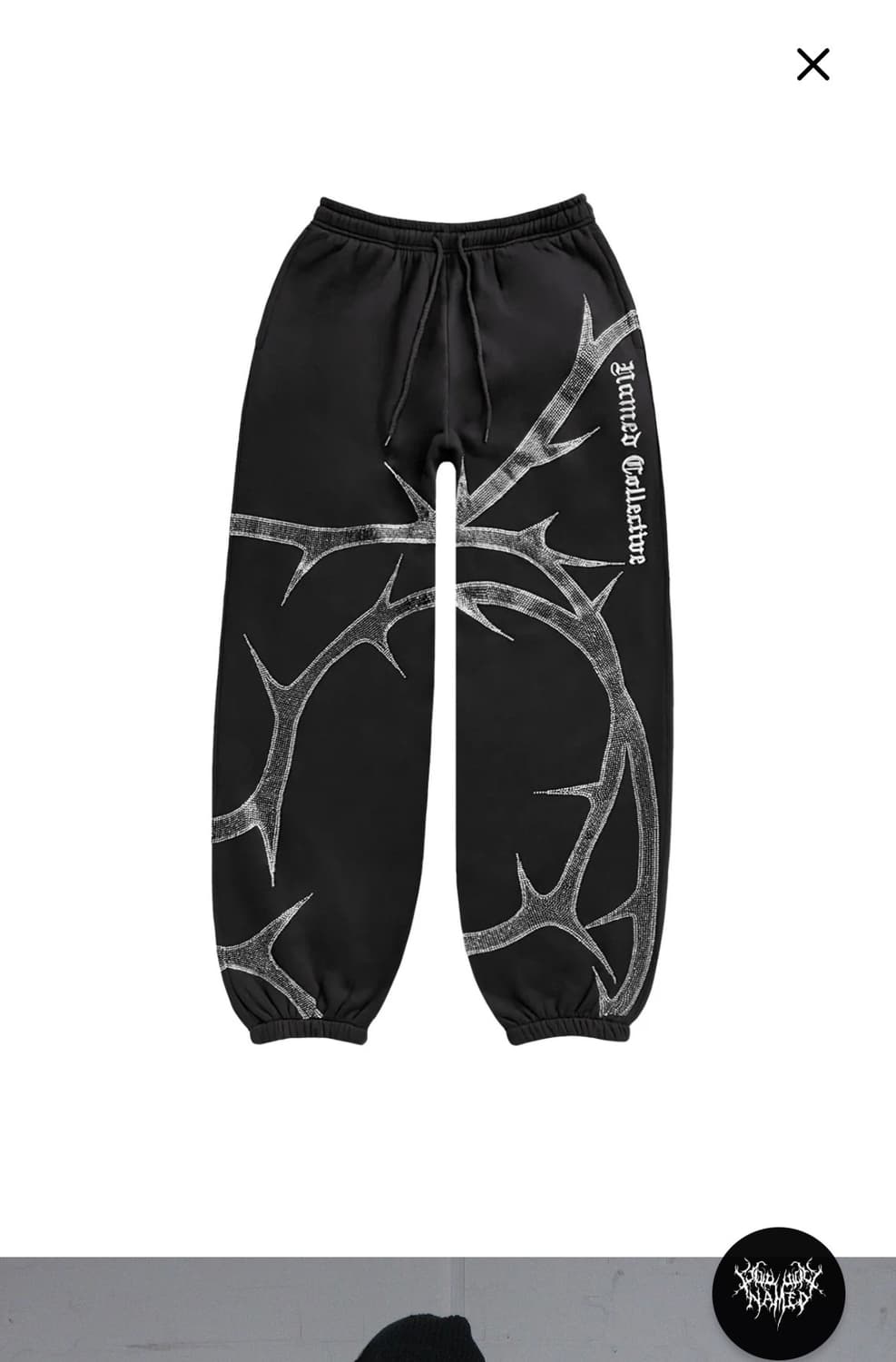 네임콜렉티브 라인스톤 셋업 상의하의 상품이미지4