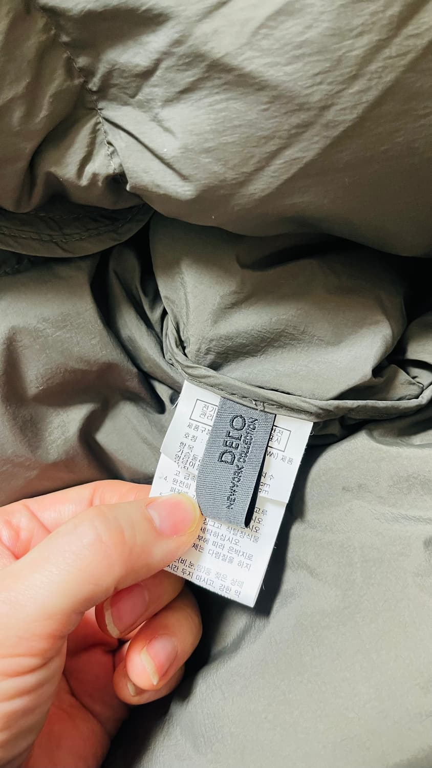 새상품)데코DECO 풍성한 천연폭스 구스다운 롱 패딩 코트 정가160만 상품이미지10