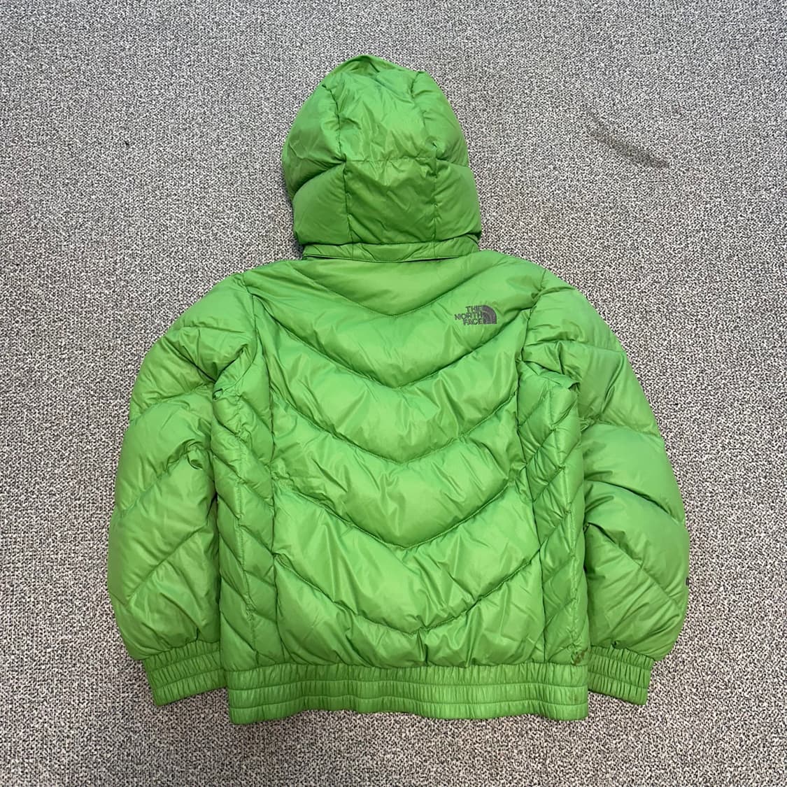노스페이스 그린 패딩 상품이미지3
