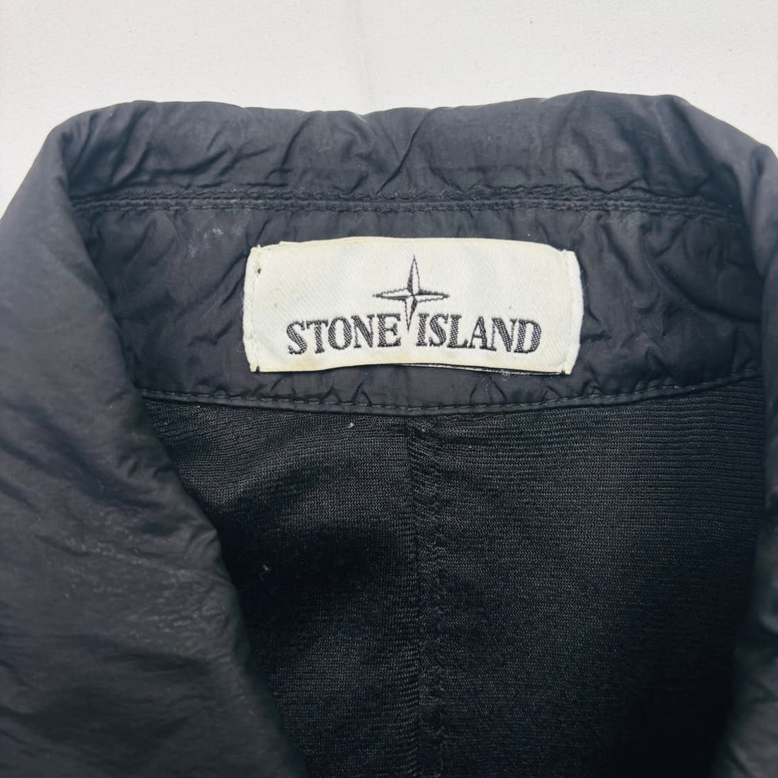 스톤아일랜드 크링클랩스 버튼업 블랙 자켓 L 상품이미지7