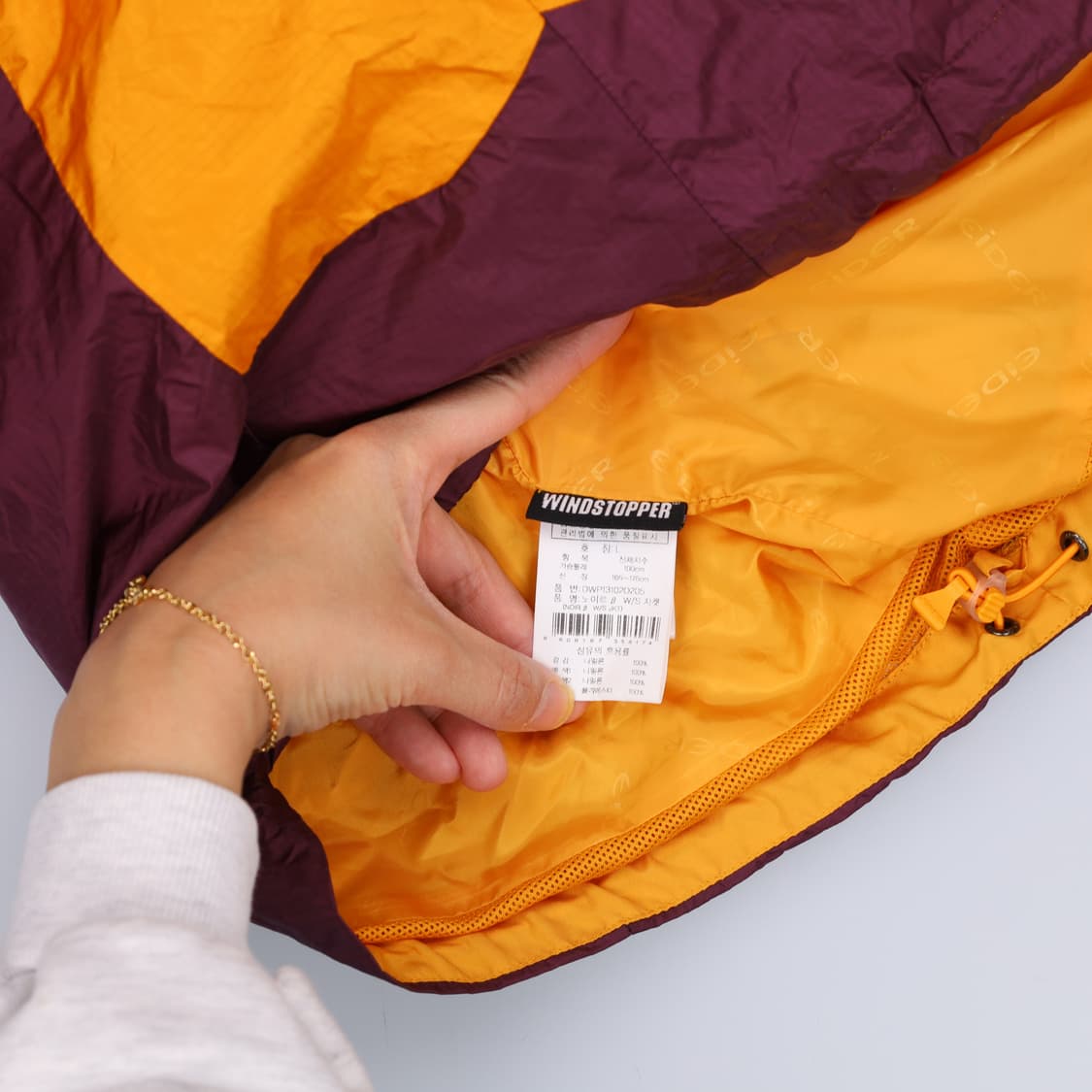 M 아이더 윈드스토퍼 바람막이 0417H1 상품이미지5