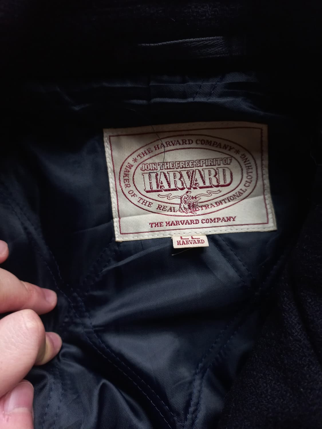 Harvard 빈티지 네이비 피코트 상품이미지2