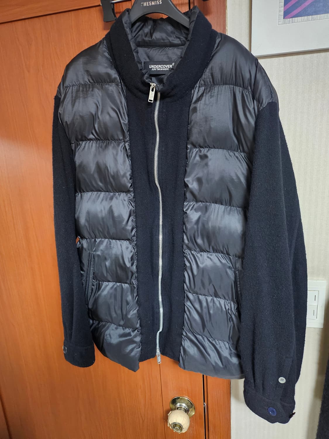 언더커버 패딩 믹스 집업 (gu콜라보한 싸구려아님) 상품이미지1