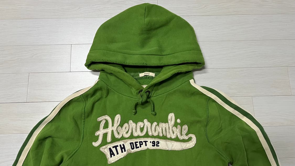 아베크롬비 후드  사이드라인  y2k 그린 s 상품이미지3