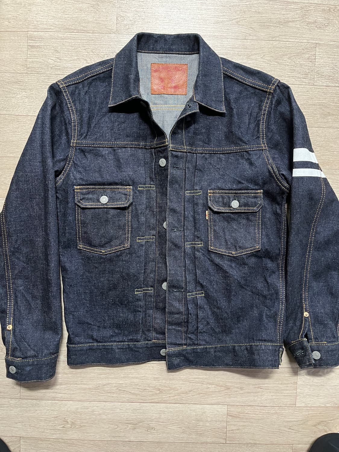 모모타로진 2세대 데님자켓 40 상품이미지1