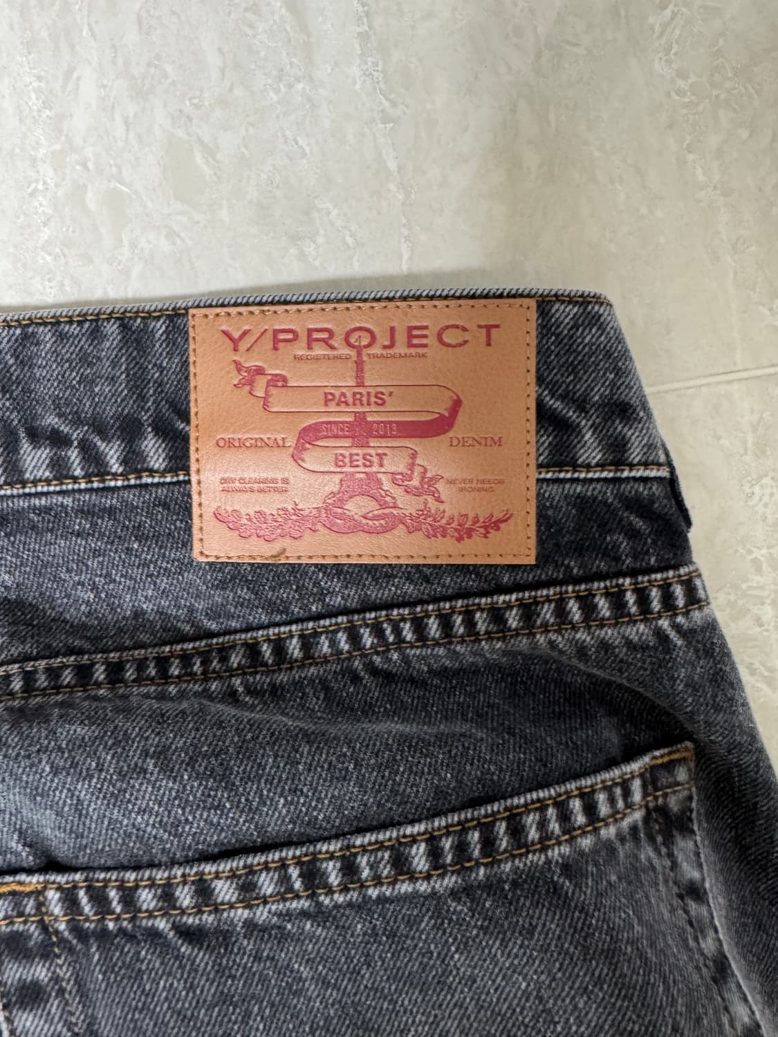 와이프로젝트 22fw 와이어진(블랙, 30) 상품이미지7