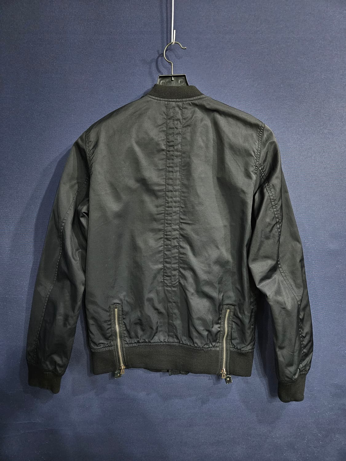 디젤 블랙 남성 95 항공점퍼 자켓  상품이미지2