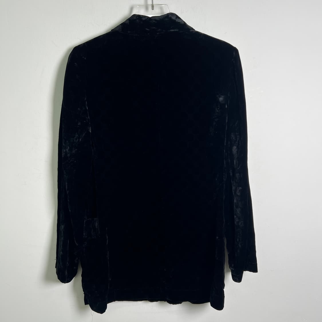 CDG 꼼데가르송 트리콧 블랙 벨벳 자켓  상품이미지6