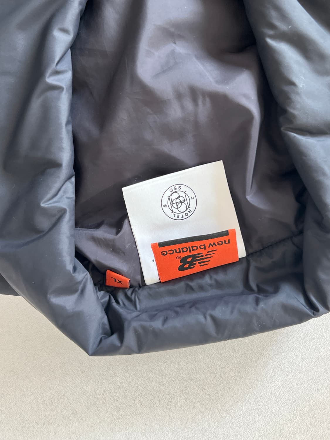 호텔990 X 뉴발란스 오버셔츠 패딩자켓 상품이미지5