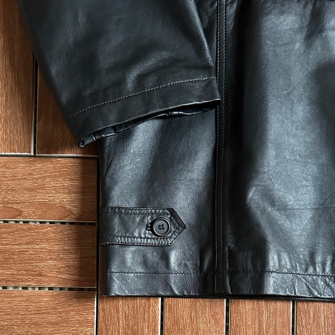 Mr. Looper sheep skin leather car coat 상품이미지5