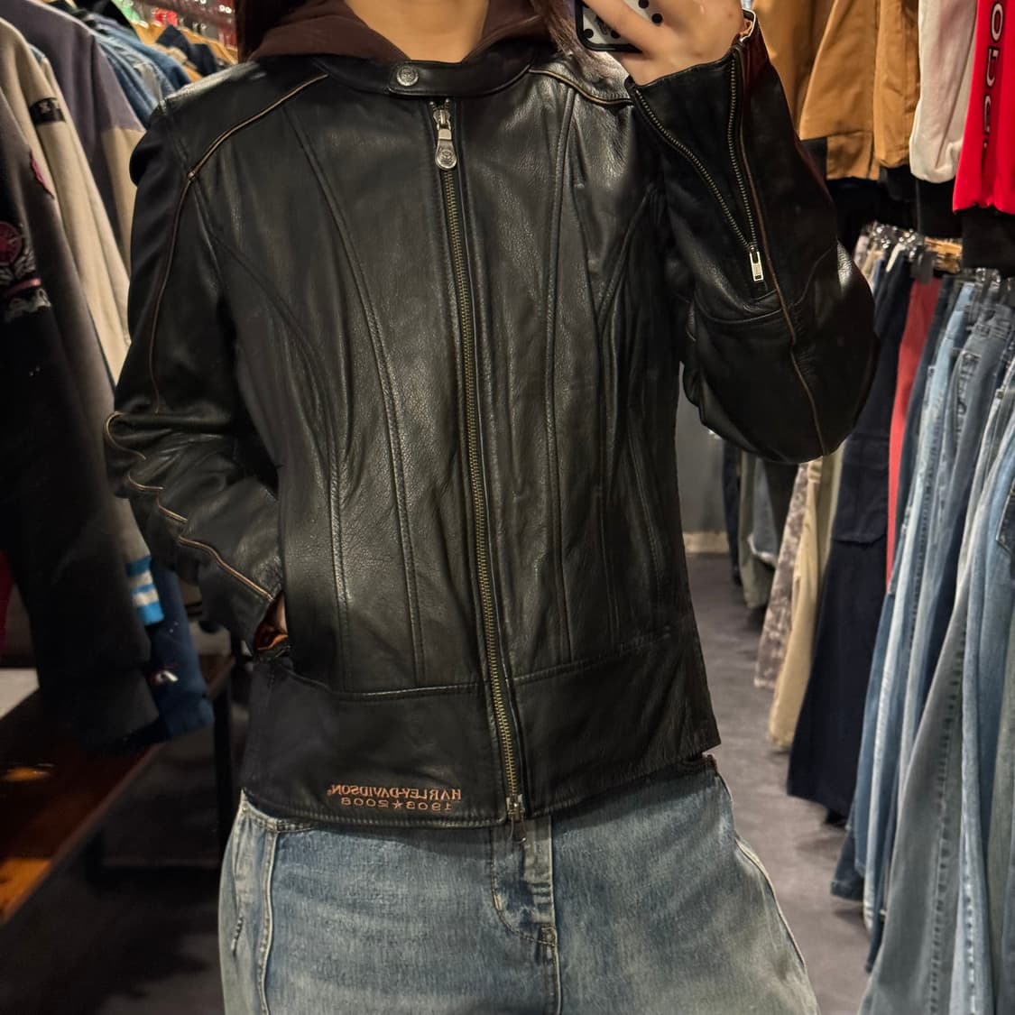 [IM]할리 데이비슨 레더자켓 상품이미지3