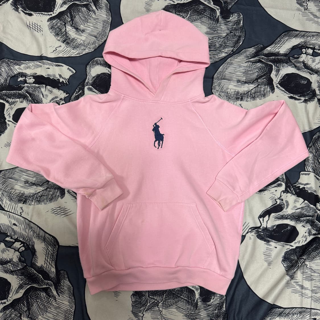 폴로 기모 후드티 여성 M사이즈 상품이미지1