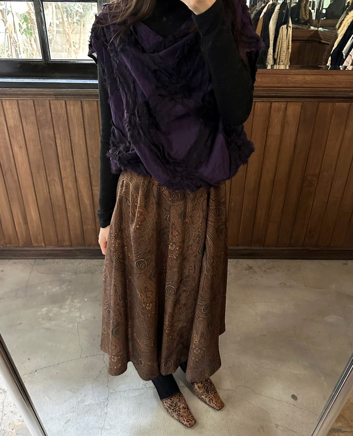 JPV paisley flare skirt 상품이미지1