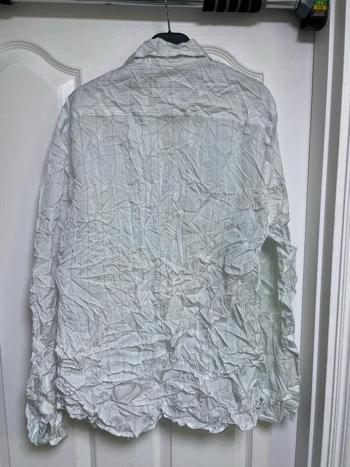 [M] 강혁 스트라이프 링클 셔츠 상품이미지2