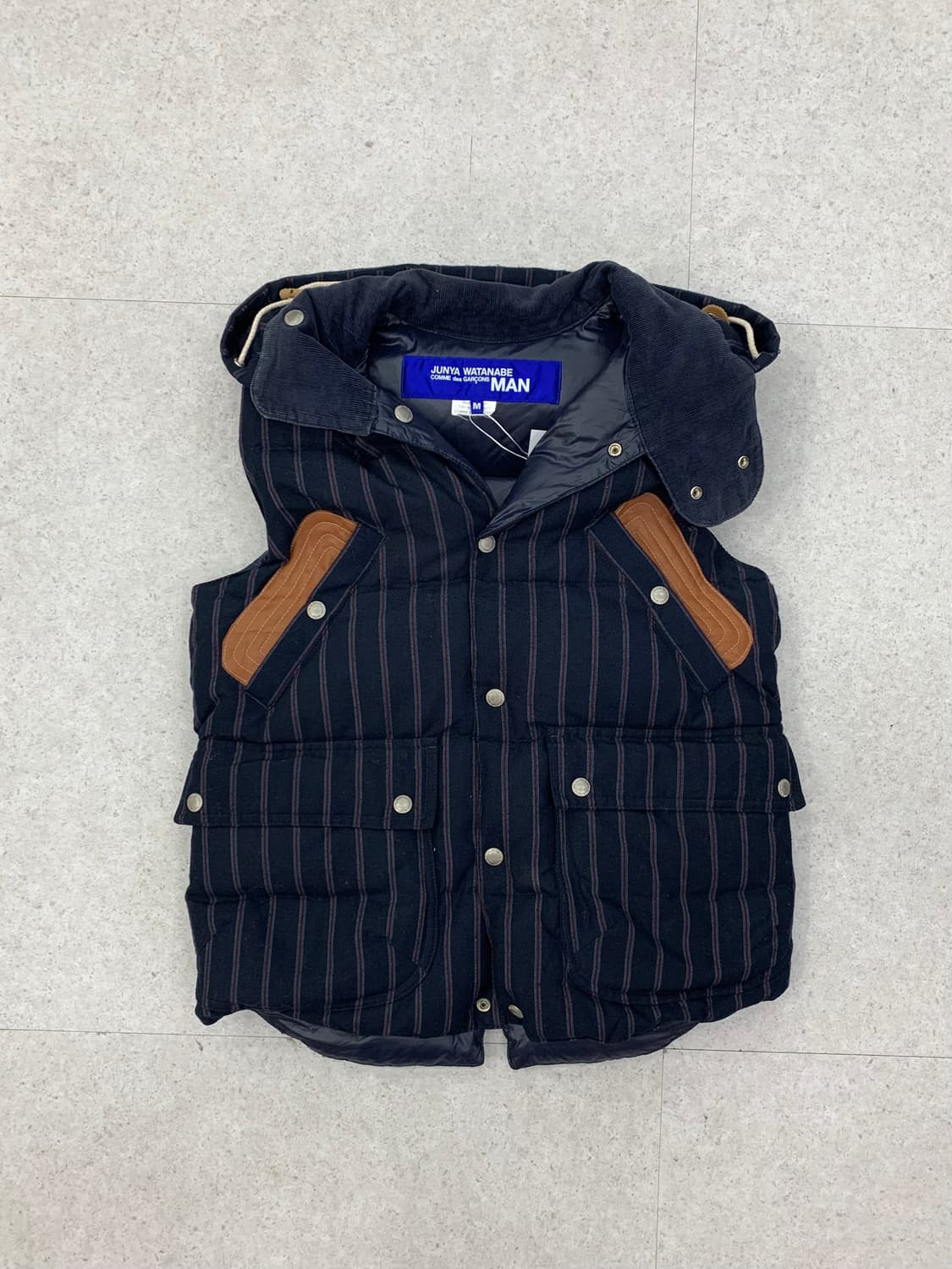 Junya watanabe 준야 와타나베 꼼데가르송 리버시블 베스트 상품이미지1