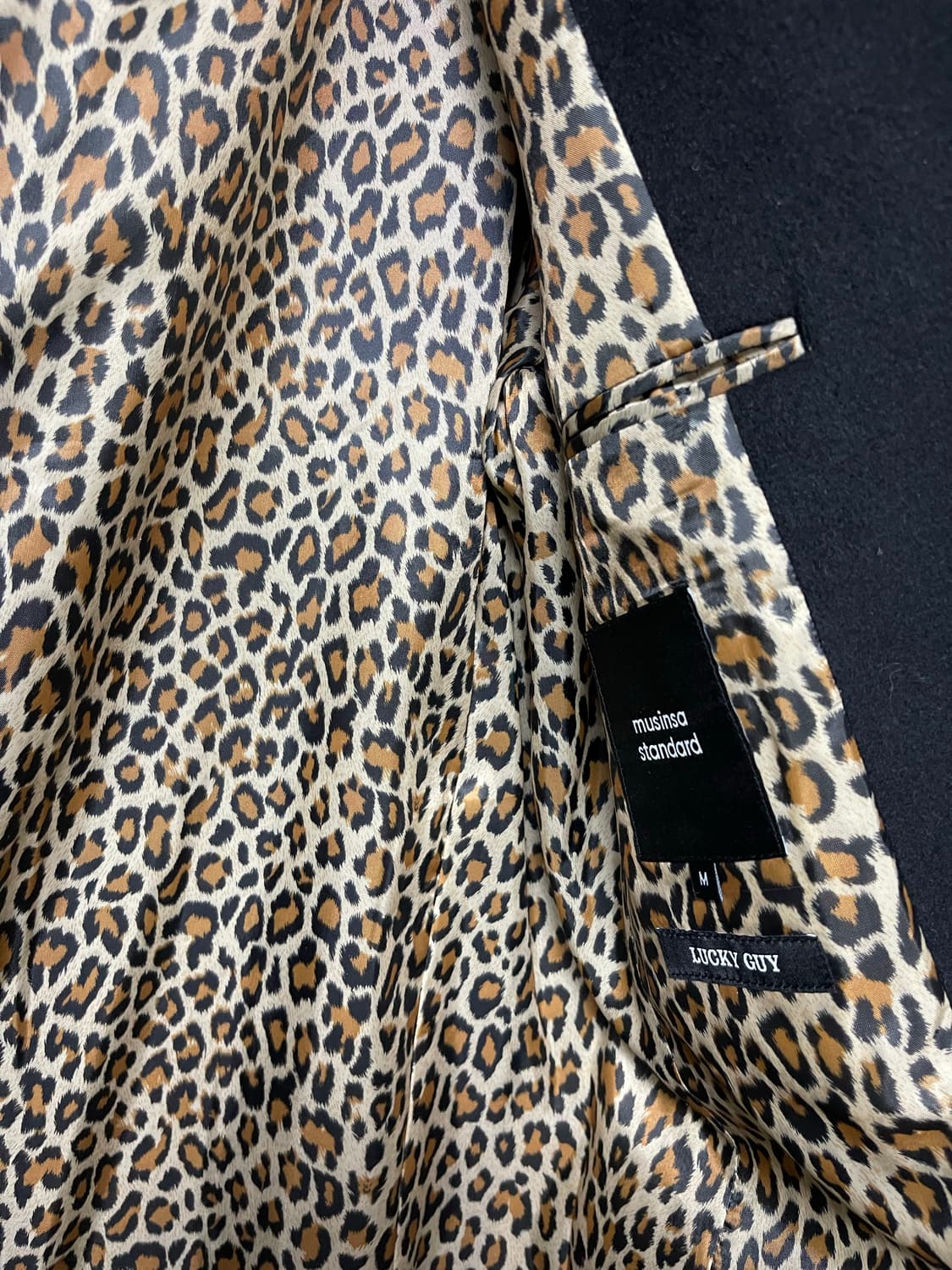 무신사스탠다드 x 노홍철 럭키가이 머스큘린 체스터필드 롱코트 상품이미지6