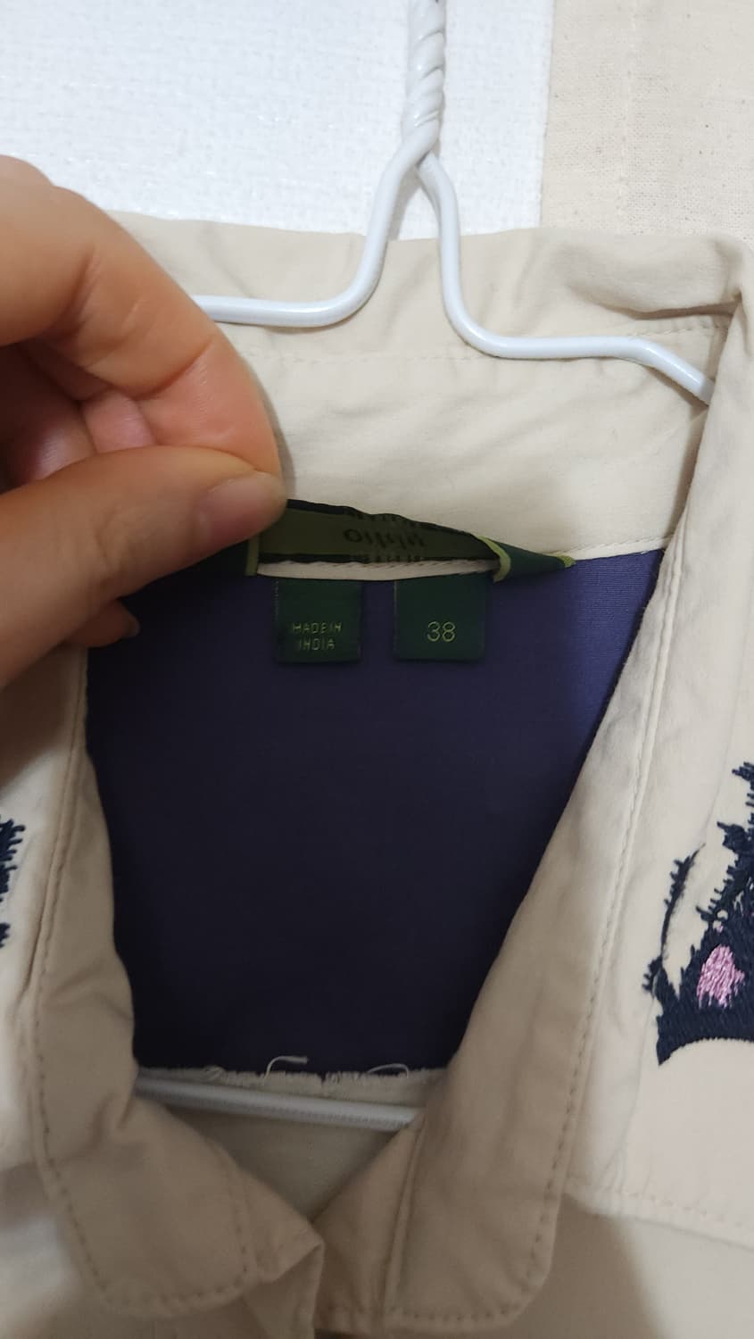 Oilily 자수 웨스턴 코튼 셔츠 (38사이즈) 상품이미지5