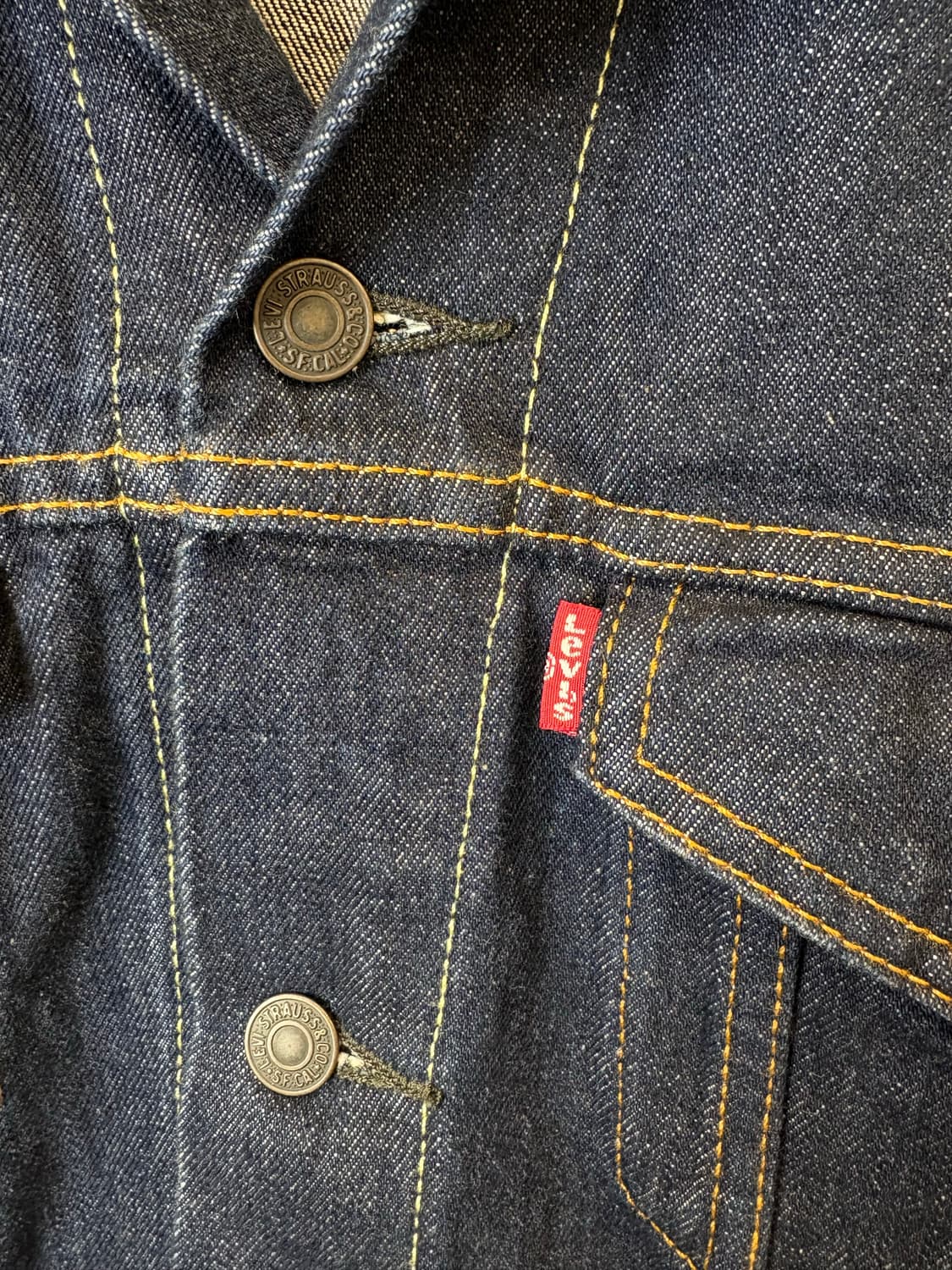 리바이스 72334 진청 데님 트러커 자켓 상품이미지5