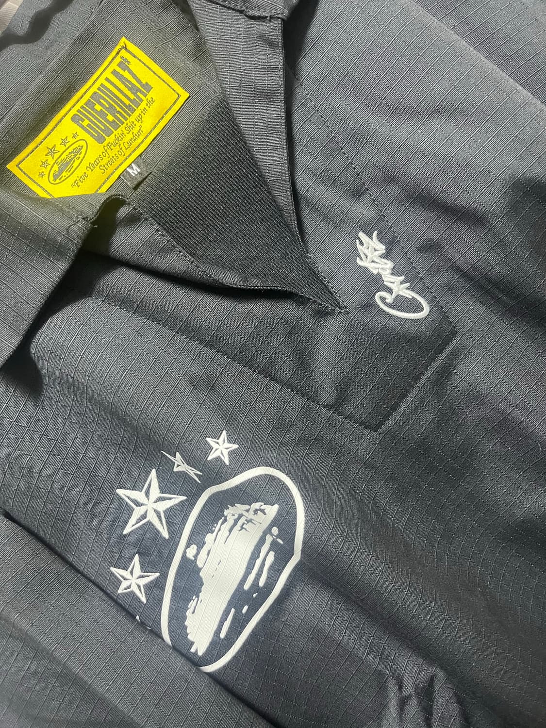 Corteiz 코르테이즈 게릴라 드릴탑 블랙 상품이미지3