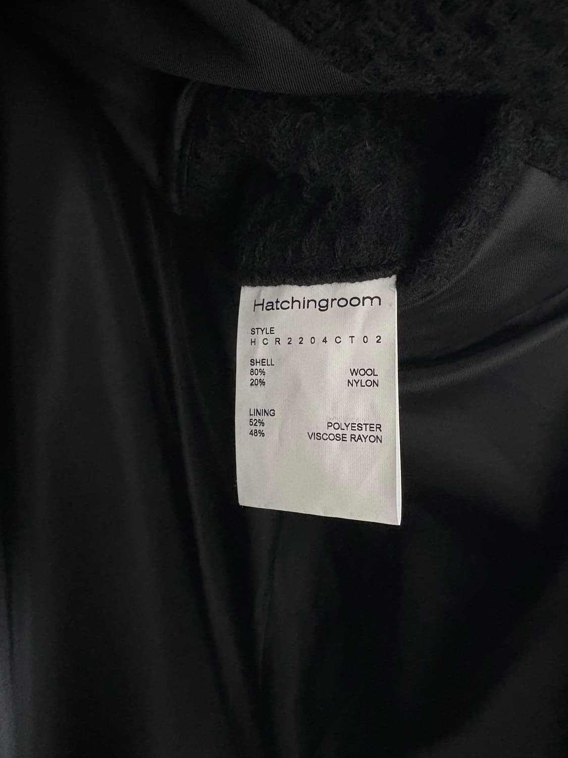 급처 ) 해칭룸 발마칸 트위드 코트 (4size / xl 정도 희귀사이즈 상품이미지8