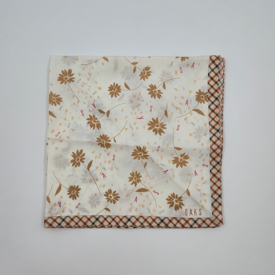 [미사용품] DAKS 닥스 손수건 스카프 상품이미지3