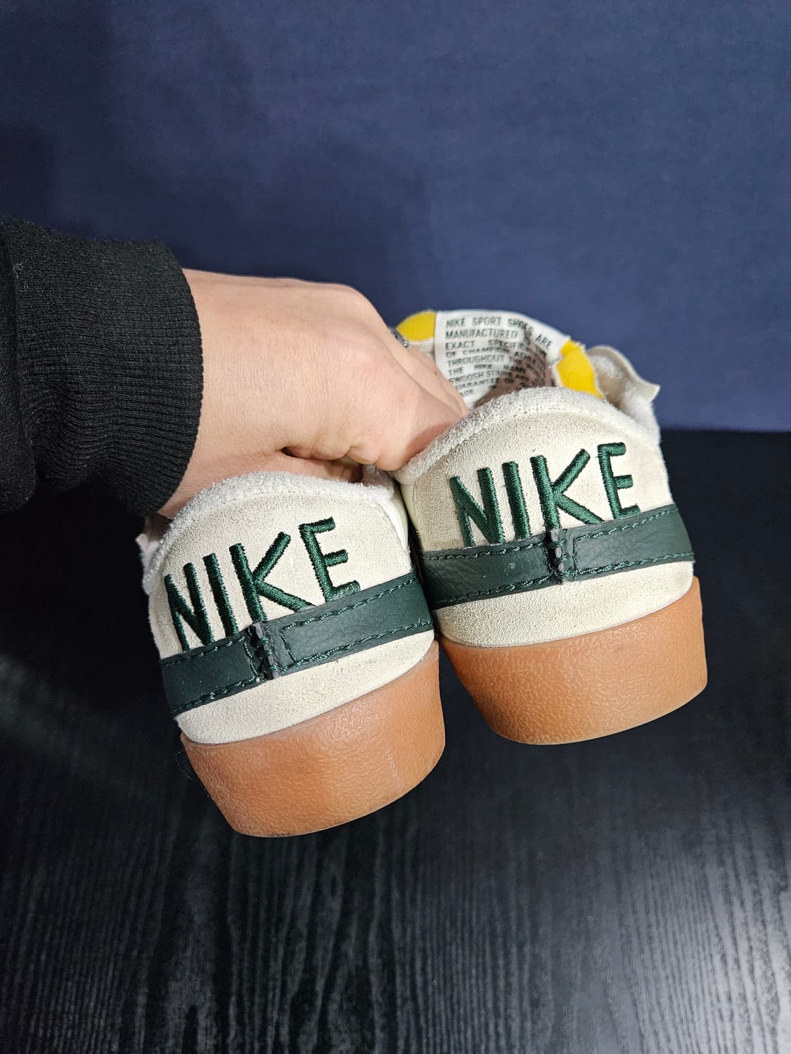 나이키 블레이저 로우 77 점보 그린 남성 260 스니커즈  상품이미지8